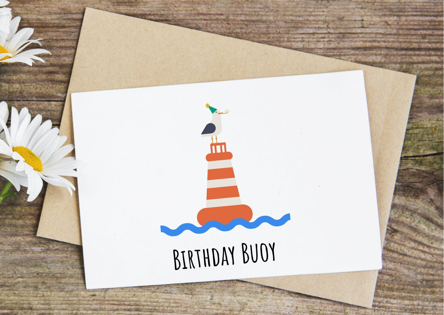 Birthday buoy card