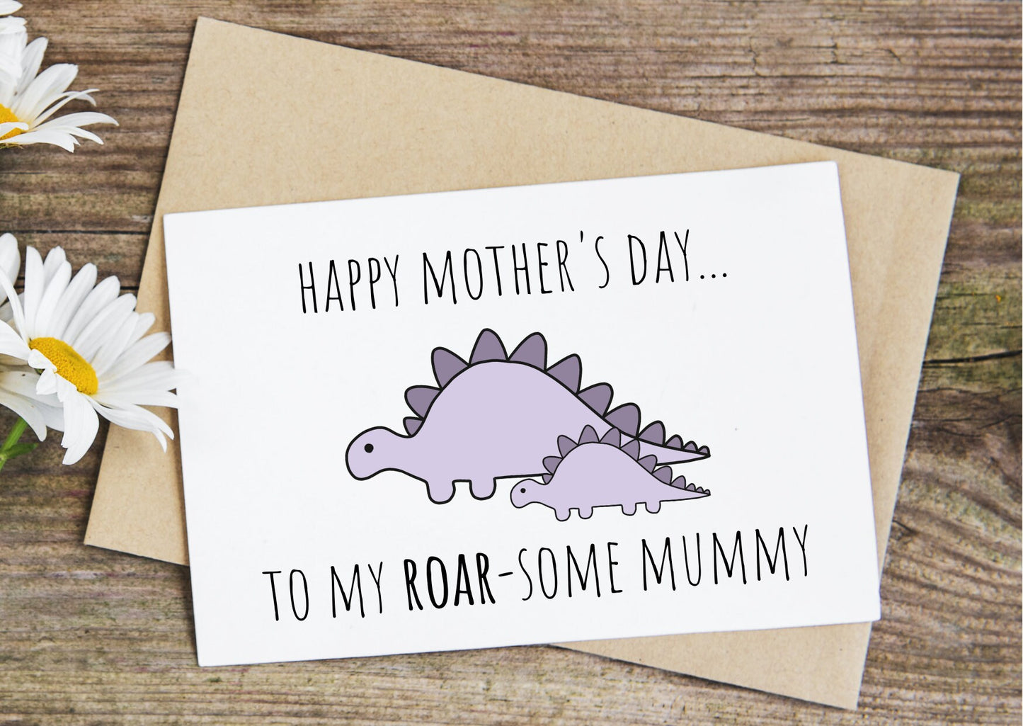 Roar-some mummy mother's day card