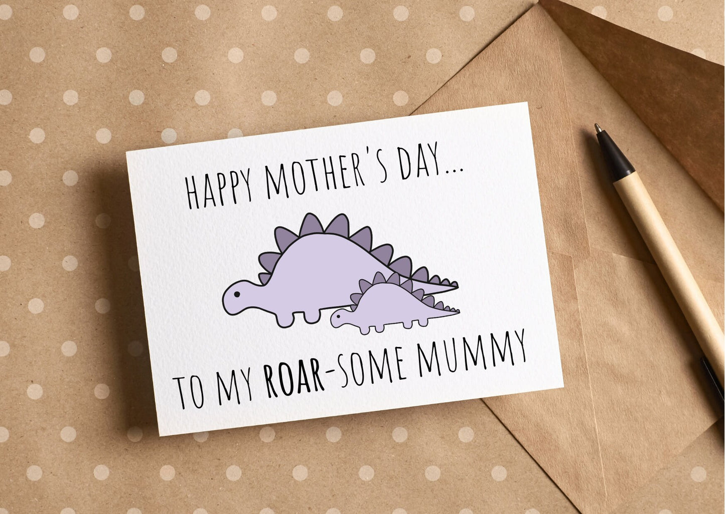 Roar-some mummy mother's day card