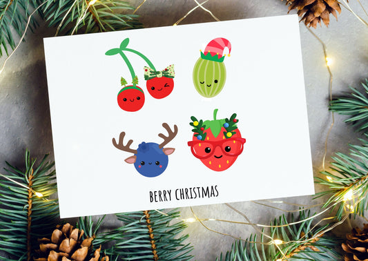 Berry Christmas card